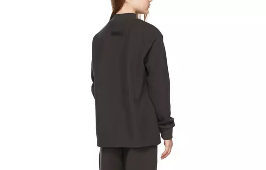 Детская футболка Fear Of God Essentials, цвет Black Iron