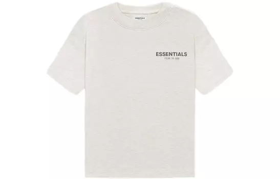Детская футболка Fear Of God Essentials, цвет Light Oatmeal