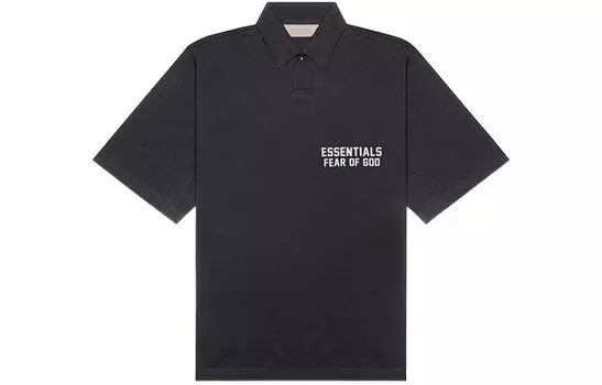 Детская футболка Fear Of God Essentials, цвет Black Iron
