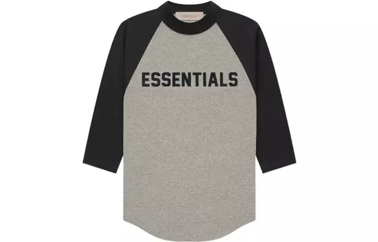 Детская футболка Fear Of God Essentials, цвет Dark Oatmeal