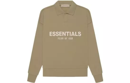 Детская футболка Fear Of God Essentials, коричневый