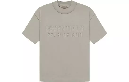 Детская футболка Fear Of God Essentials, серый
