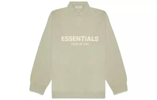 Детская футболка Fear Of God Essentials, зеленый
