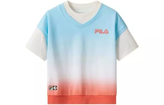 Детская футболка ФИЛА FILA, цвет Allover Print