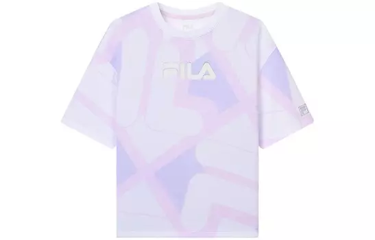 Детская футболка ФИЛА FILA, цвет Allover Print