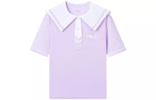 Детская футболка ФИЛА FILA, цвет Bright purple