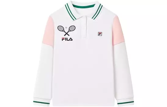 Детская футболка Fila Kids, цвет Jade White