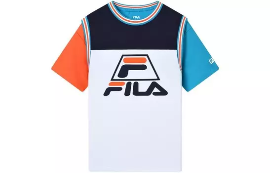 Детская футболка Fila Kids, цвет Jade White