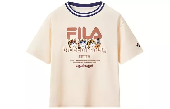 Детская футболка Fila Kids, цвет Yun Ling apricot