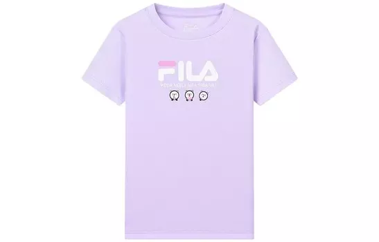 Детская футболка Fila Kids, фиолетовый
