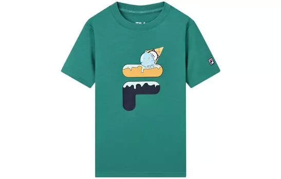 Детская футболка Fila Kids, зеленый