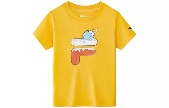 Детская футболка Fila Kids, желтый