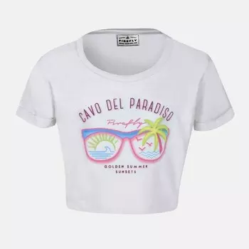 Детская футболка флёр Firefly, белый