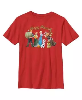 Детская футболка Frozen Happy Harvest для мальчиков Disney, красный