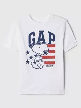 Детская футболка Gap, белый