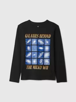 Детская футболка Gap, черный