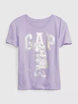 Детская футболка Gap, фиолетовый
