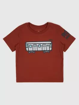 Детская футболка Gap, красный