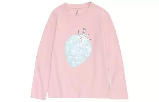 Детская футболка Gap, розовый