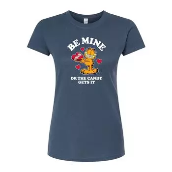 Детская футболка Garfield с графическим рисунком "Be Mine" Licensed Character, синий