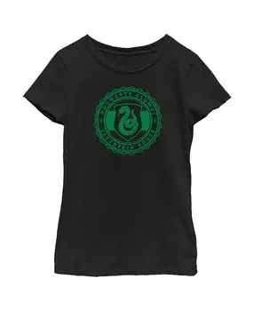 Детская футболка «Гарри Поттер» для девочек «Выпускники Хогвартса» «Слизерин Хаус» Warner Bros.