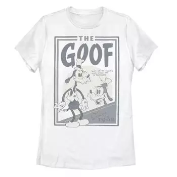 Детская футболка «Goofy Goof From 1932» в стиле ретро, посвящённая 100-летию Диснея Licensed Character