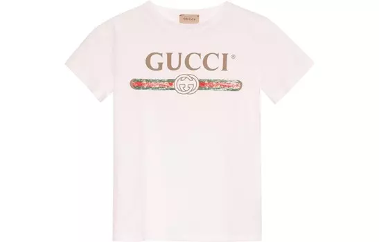 Детская футболка Gucci, белый