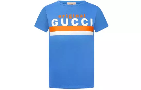 Детская футболка Gucci, синий