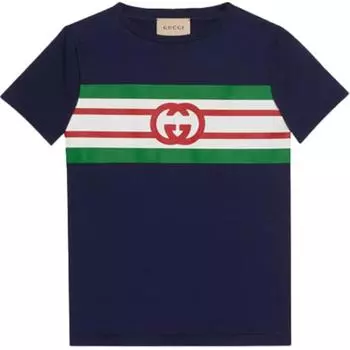 Детская футболка Gucci, синий