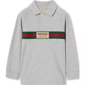Детская футболка Gucci, серый