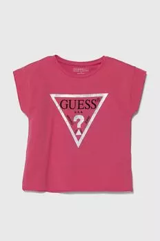 Детская футболка Guess, роза