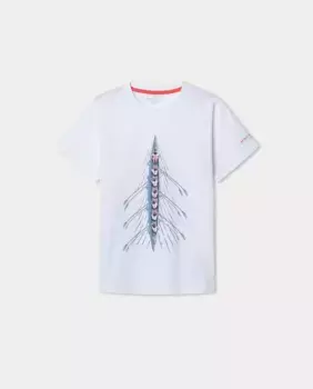 Детская футболка Hackett Rowing Tee, белый