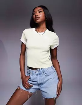 Детская футболка Hugo Blue желтого цвета