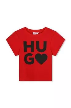 Детская футболка Hugo, красный