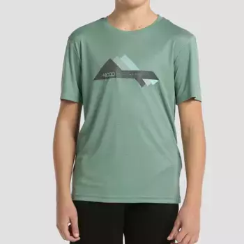 Детская футболка Hule +8000, зеленый