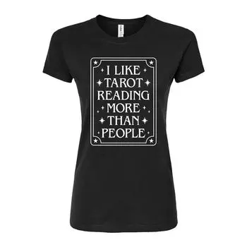 Детская футболка I Like Tarot Reading с графическим рисунком Licensed Character, черный