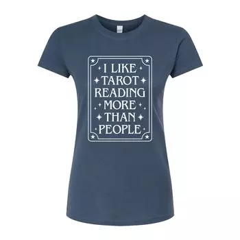 Детская футболка I Like Tarot Reading с графическим рисунком Licensed Character, синий