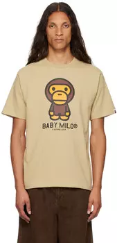 Детская футболка ilo BAPE, бежевый