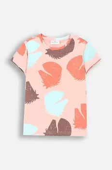 Детская футболка из крокодила Coccodrillo, розовый