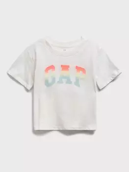 Детская футболка из натурального хлопка. Gap, белый