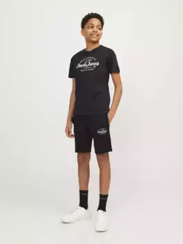 Детская футболка Jack & Jones "JJFOREST TEE SS CREW SET PACK MP JNR" Jack & Jones Junior, черный
