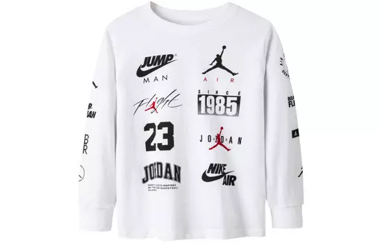 Детская футболка Jordan, белый