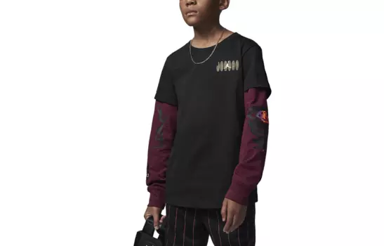 Детская футболка Jordan, цвет Black