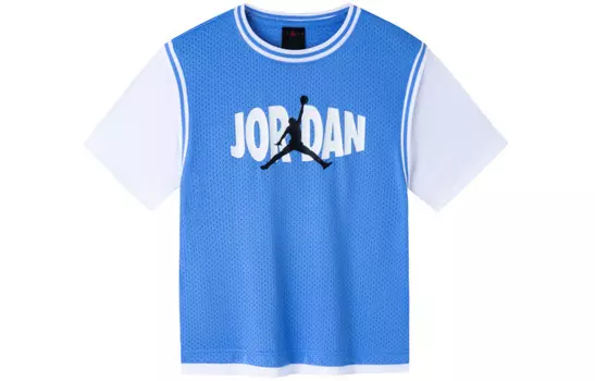 Детская футболка Jordan, цвет Carolina Blue