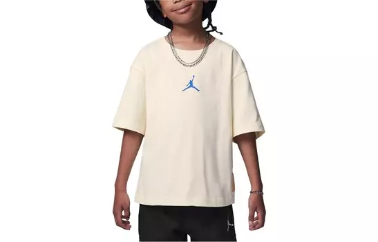 Детская футболка Jordan, цвет Coconut Milk
