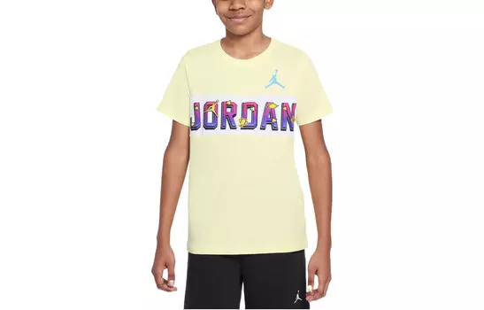 Детская футболка Jordan, желтый