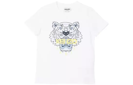 Детская футболка Kenzo, белый