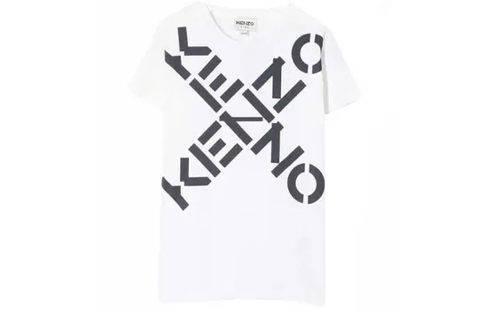 Детская футболка Kenzo, белый