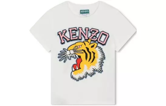Детская футболка Kenzo, белый