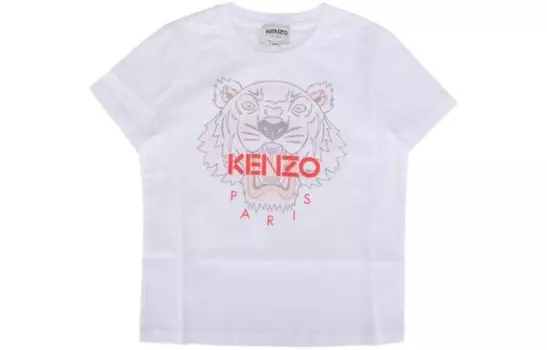 Детская футболка Kenzo, белый